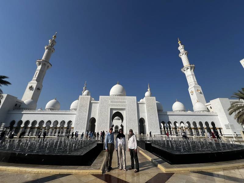 Abu Dhabi Mosque - UAE Tour
