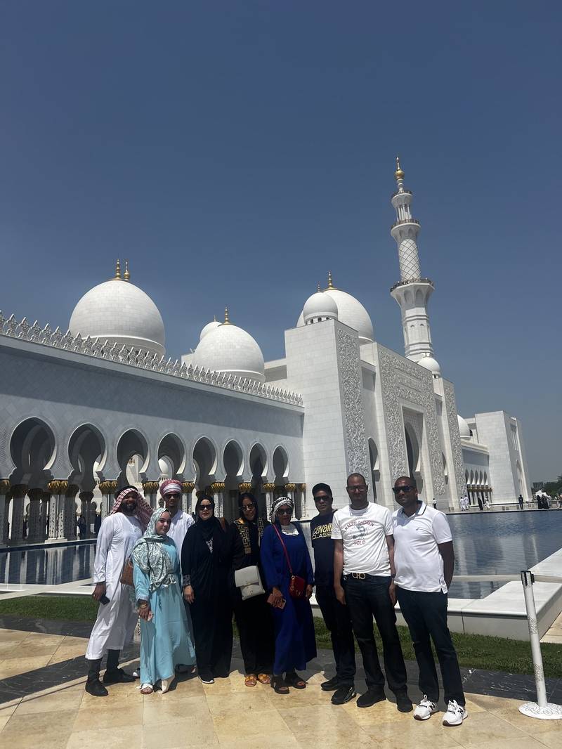 Abu Dhabi Mosque - UAE Tour