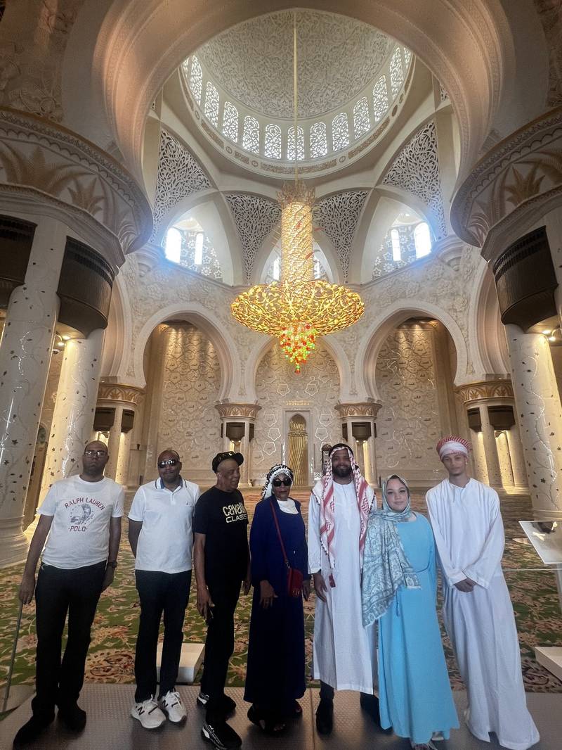 Abu Dhabi Mosque - UAE Tour